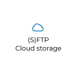 Software koppeling logo (S)FTP Cloud Storage