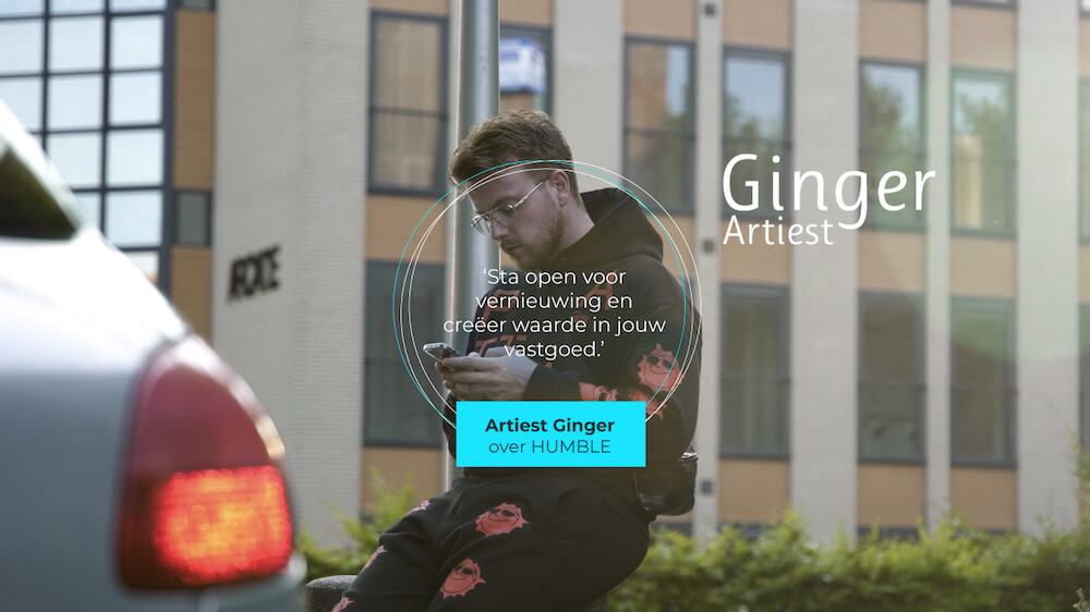 Artiest Ginger vertelt je meer over de vastgoedbeheer software van HUMBLE