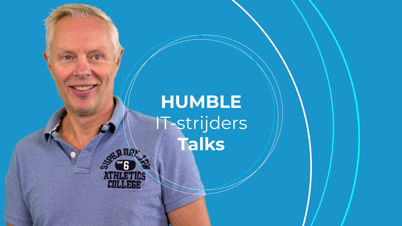 Bekijk video HUMBLE Talks IT-strijder Reinhout vertelt!