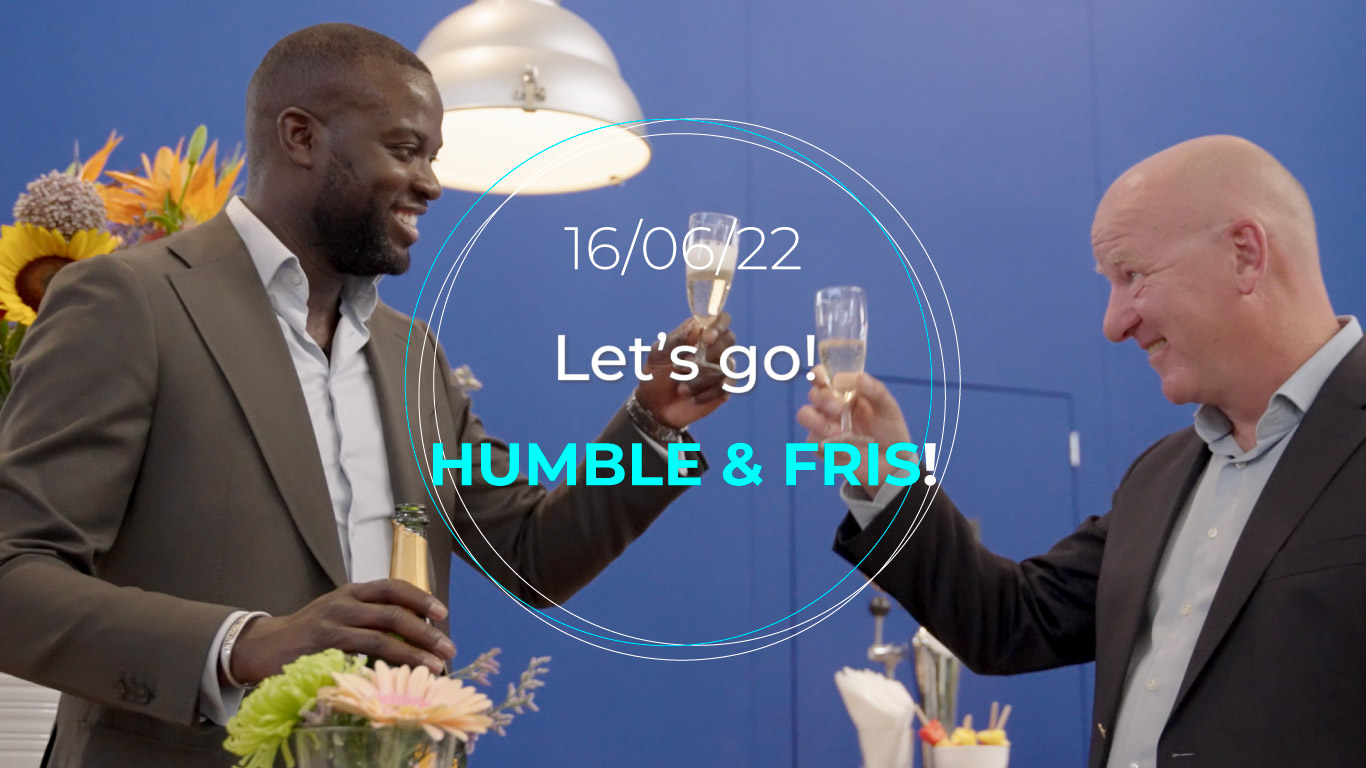 Bekijk video HUMBLE en FRIS maken overeenkomst officieel!